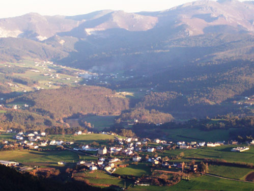 Vistas del municipio de Coaña